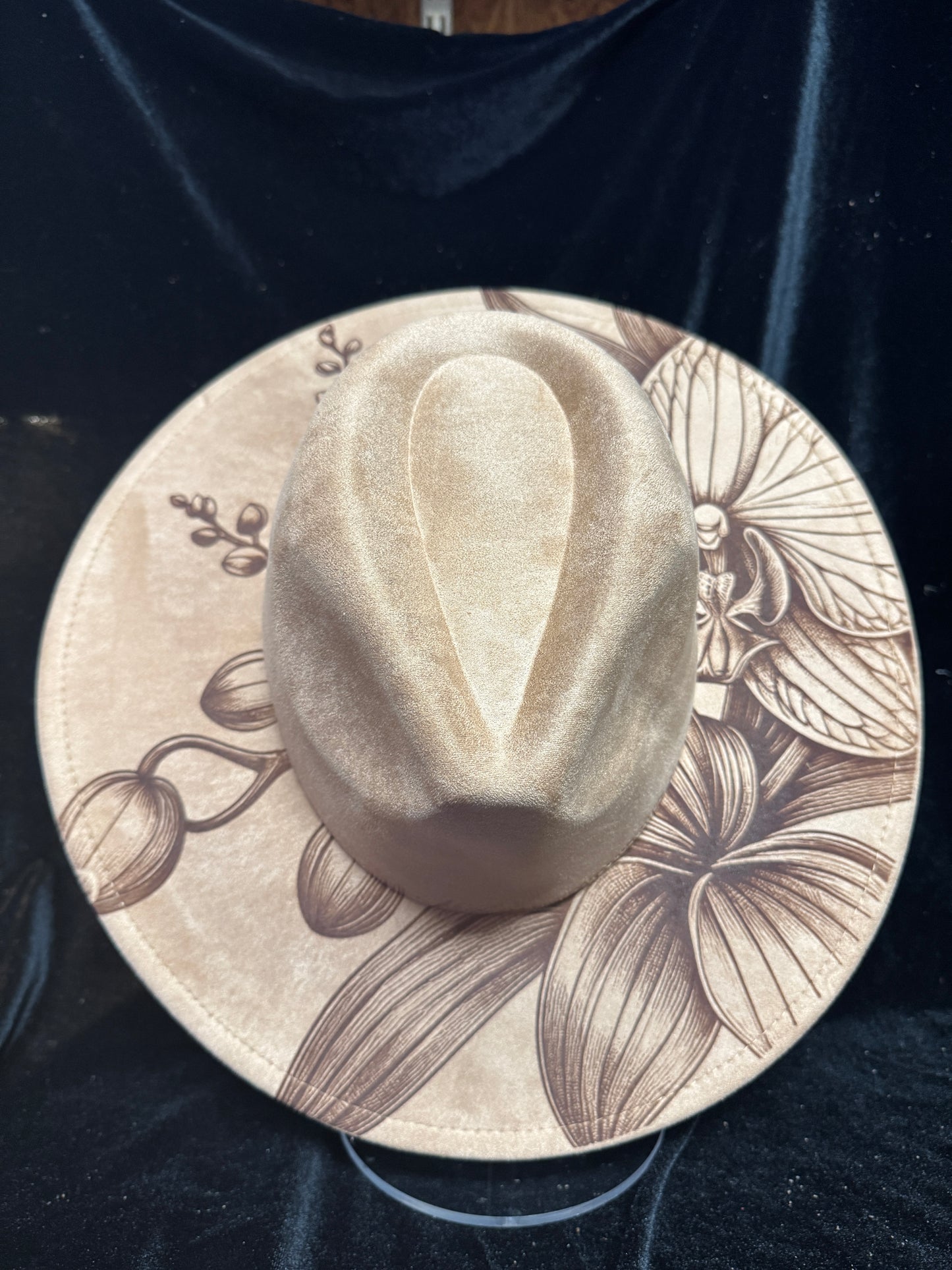 Orchid Hat