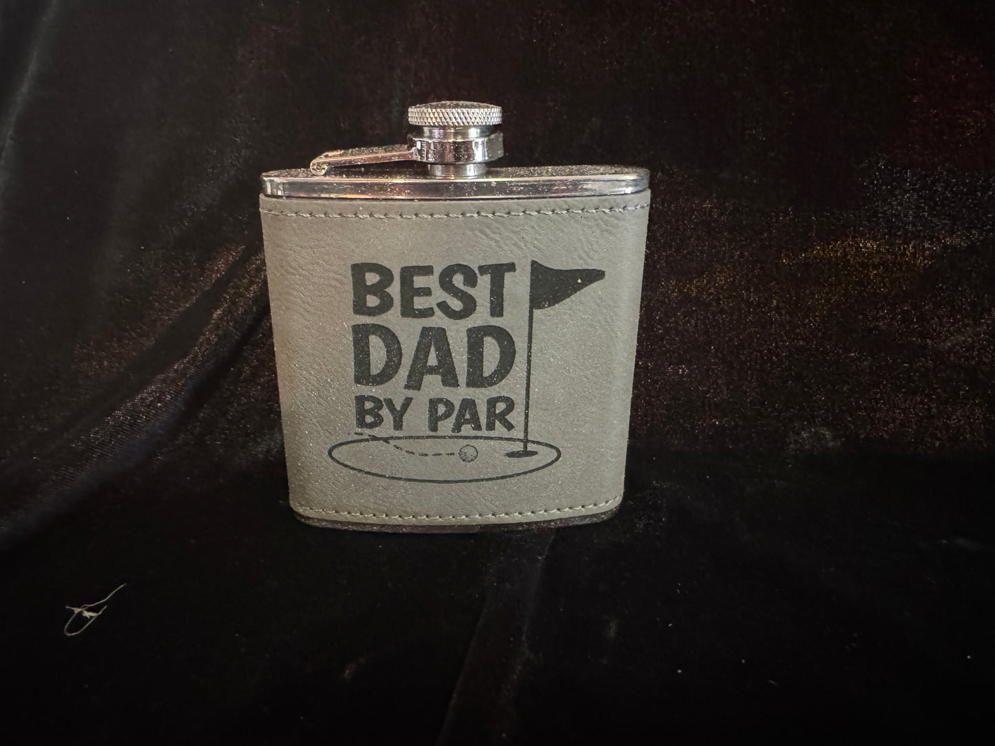 Leather covered flask