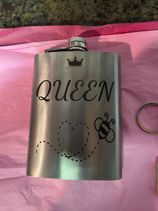 Queen Bee Flask