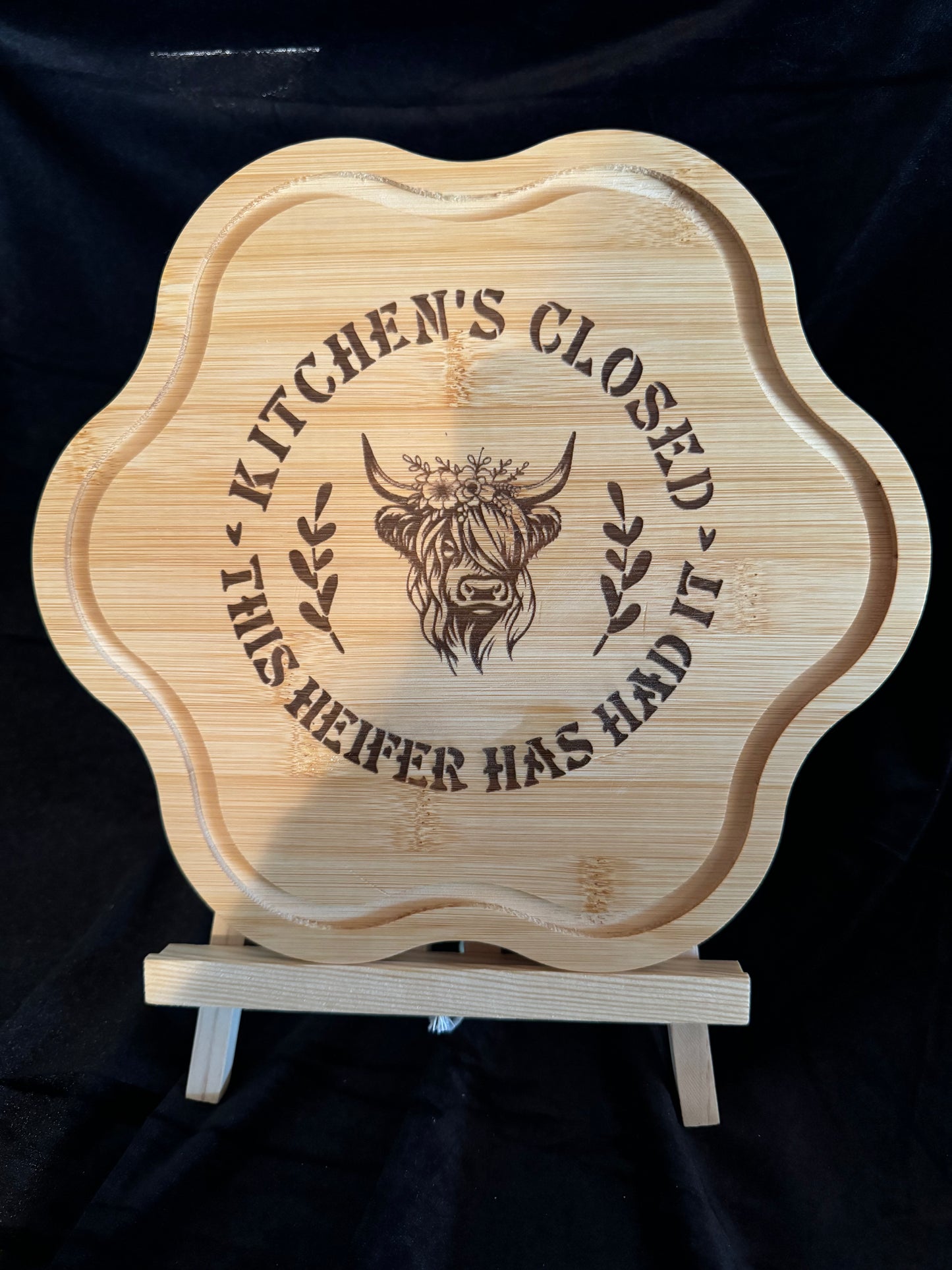 Laser Engraved Cutting Board - Heiffer