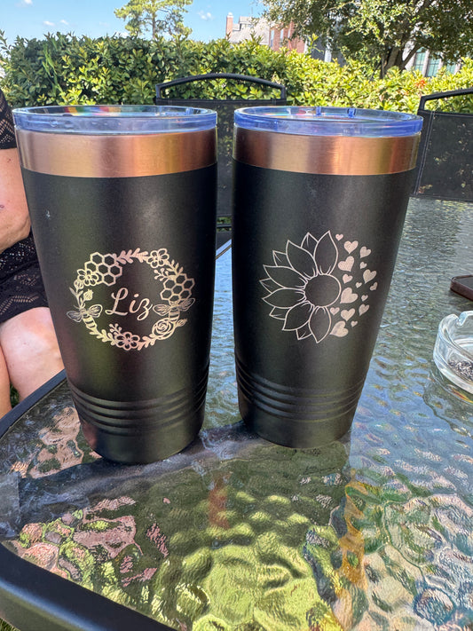GOLD ENGRAVING MUGS