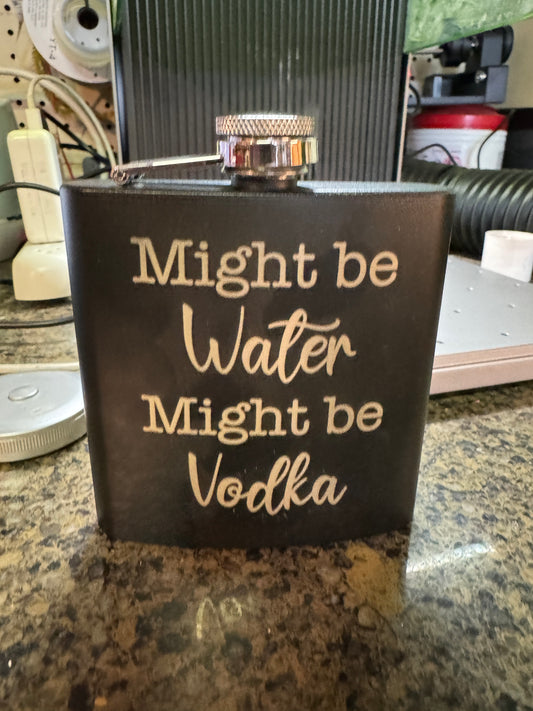 Anodized Black Flask