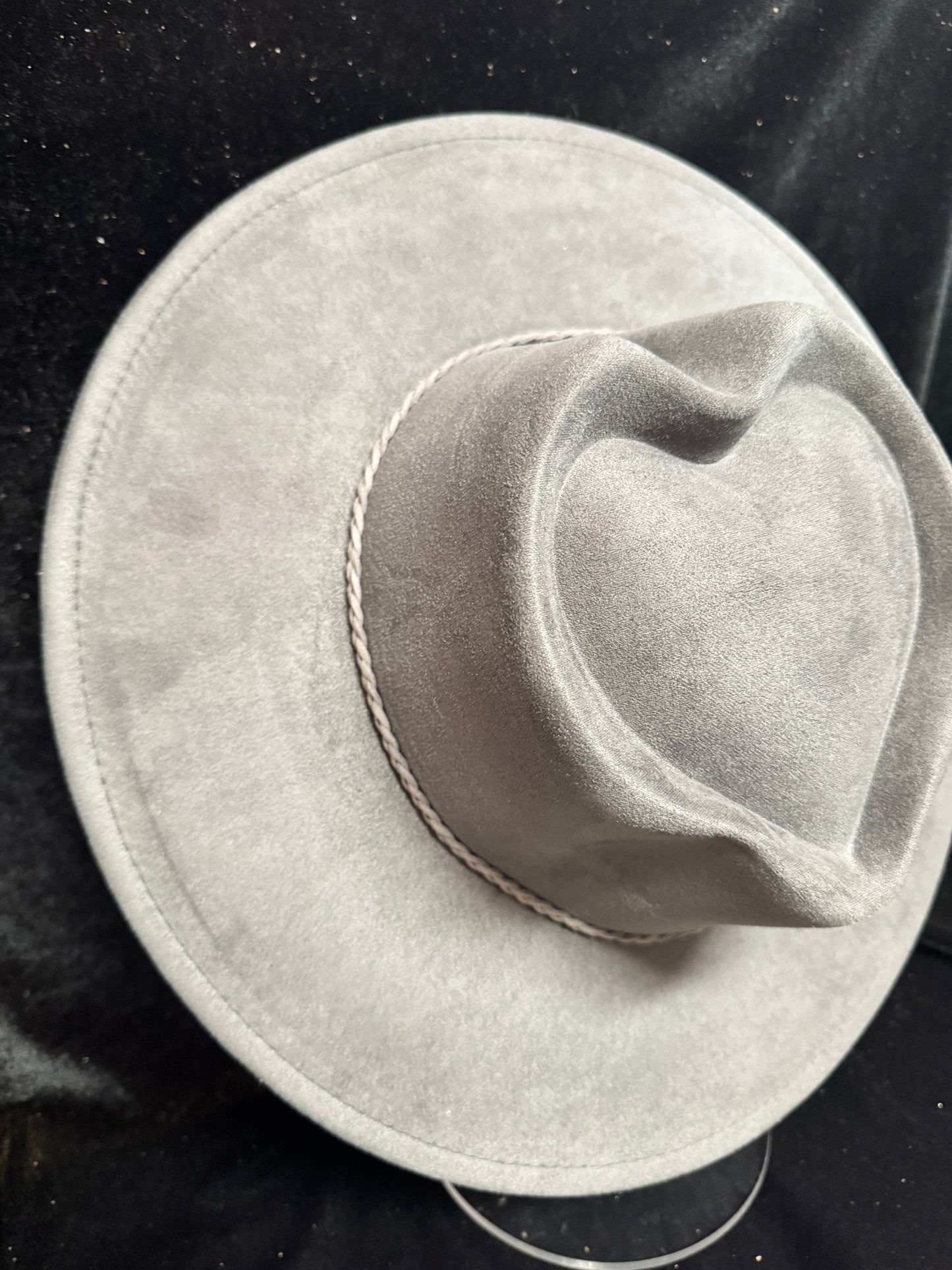 VEGAN SUEDE BLANK - HEART TOP