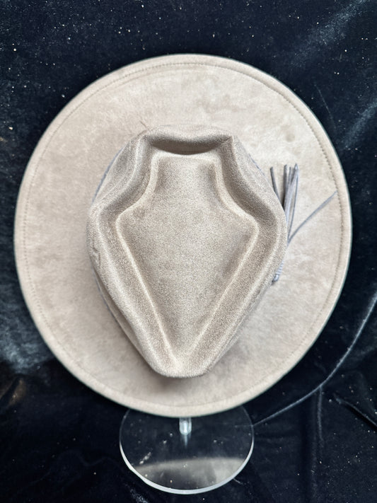 ARROW TOP VEGAN SUEDE BLANK HAT