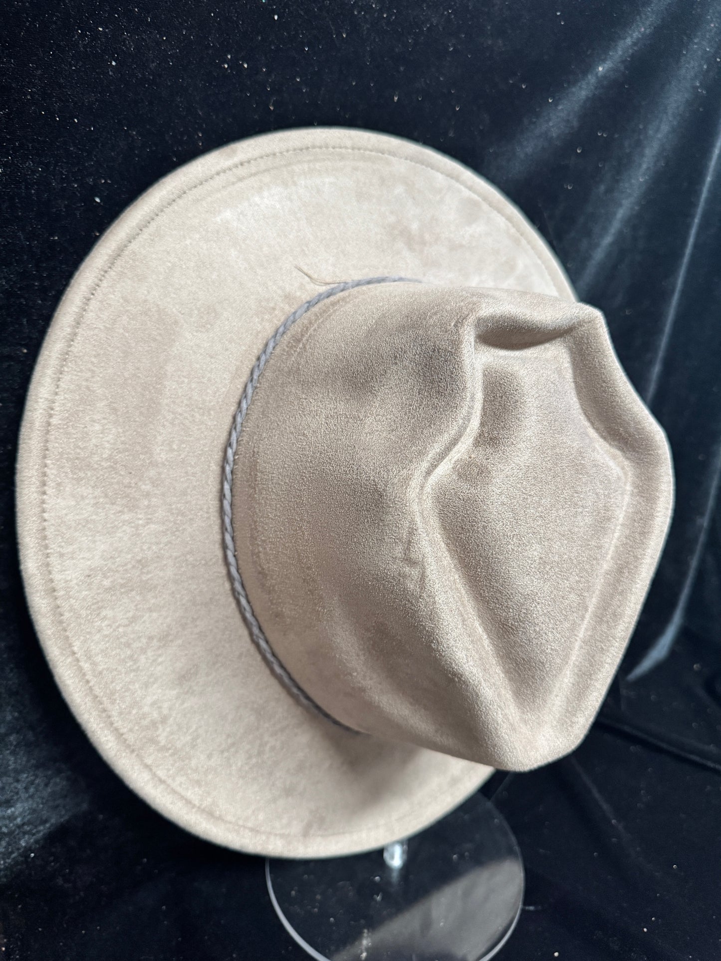 ARROW TOP VEGAN SUEDE BLANK HAT