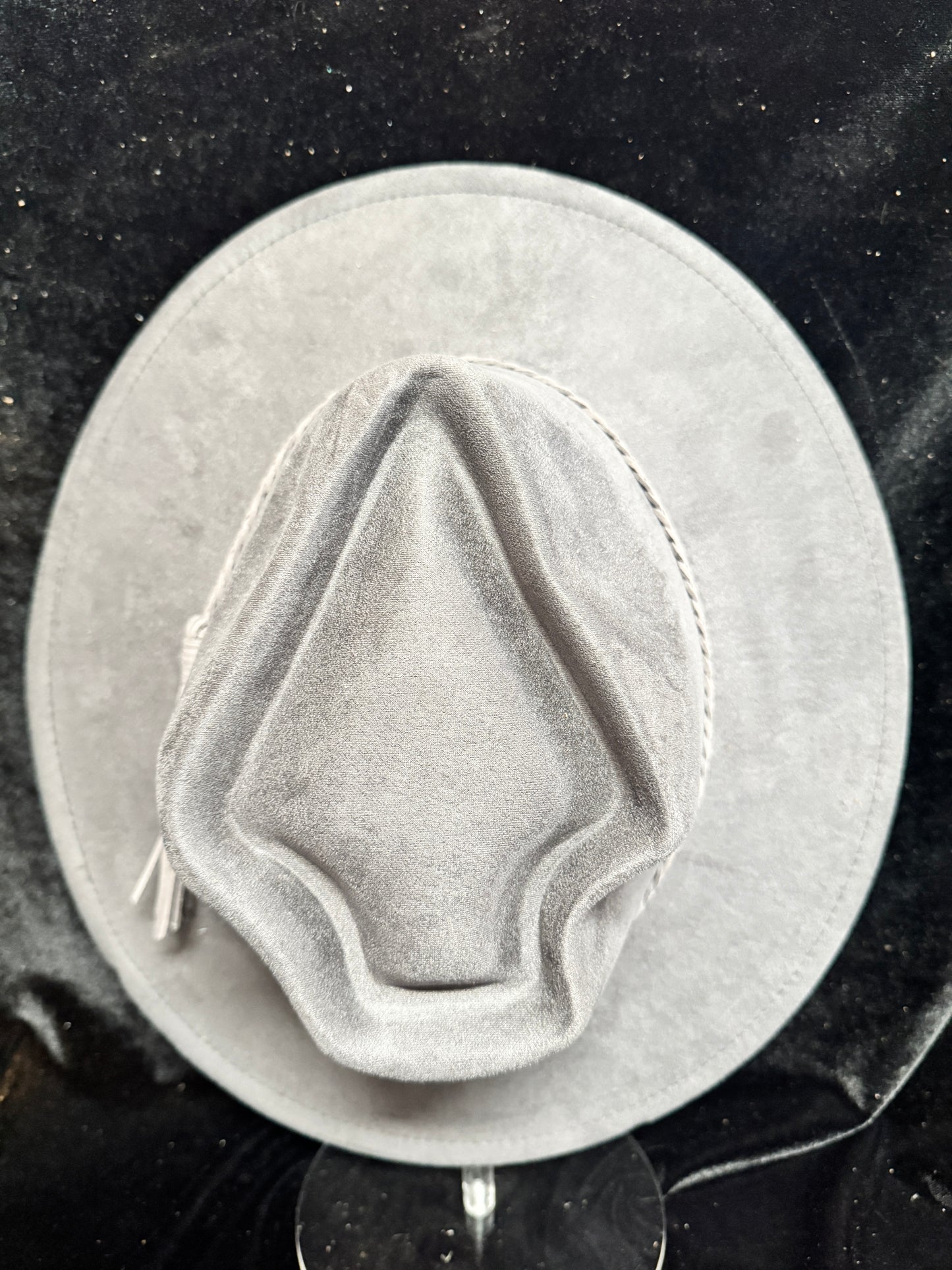 ARROW TOP VEGAN SUEDE BLANK HAT